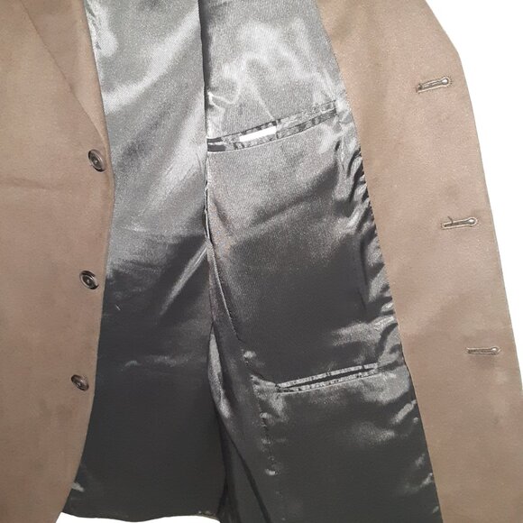 3-Button Blazer * 40R * Andrew Fezza * Fully Lined * Soft, Suede- like, Moleskin - Picture 7 of 13